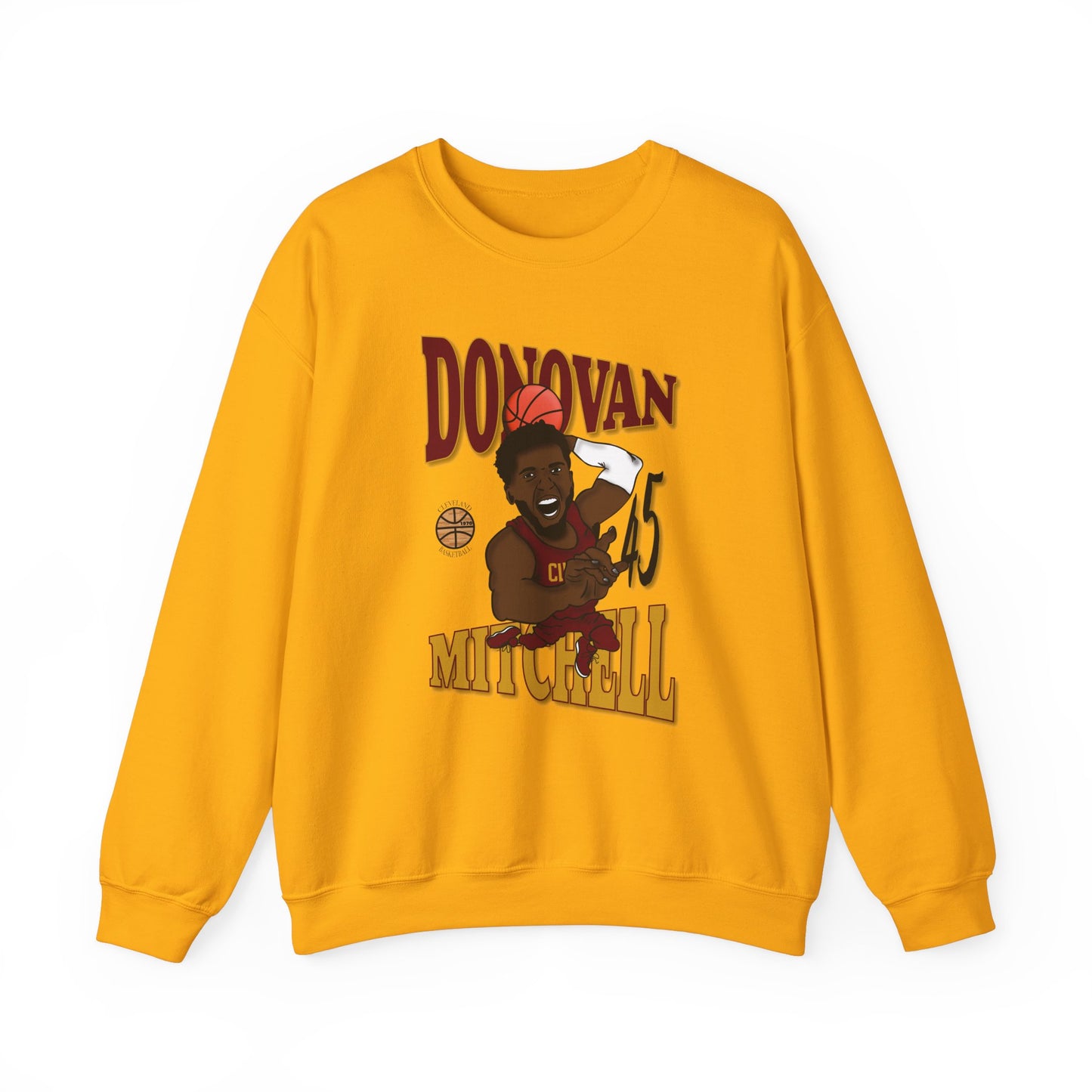 Cleveland Cavaliers Donovan Mitchell Crewneck