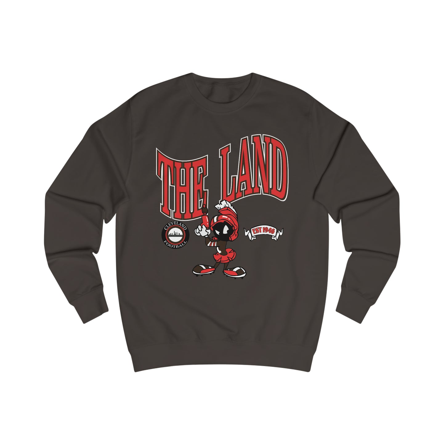 Cleveland Browns "The Land" Throwback Crewneck