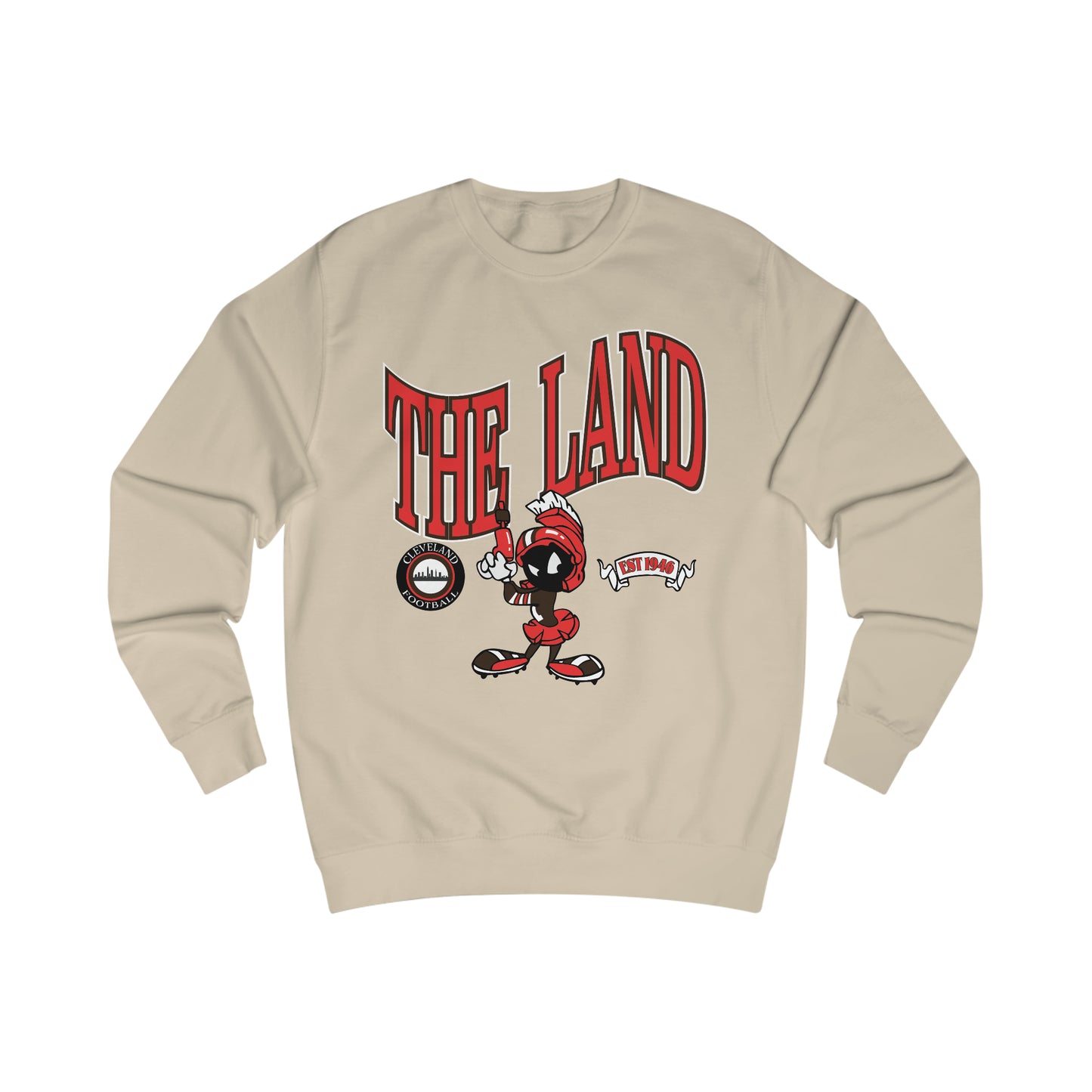 Cleveland Browns "The Land" Throwback Crewneck