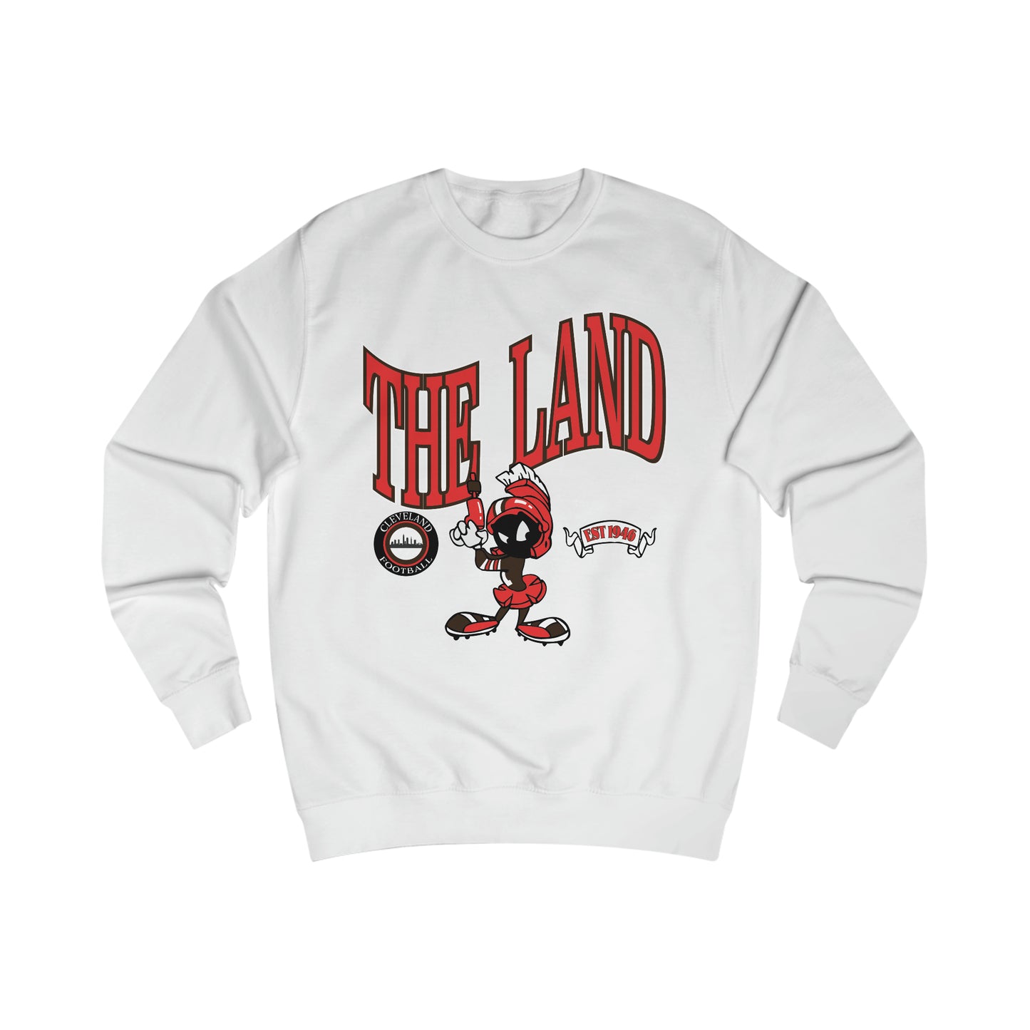 Cleveland Browns "The Land" Throwback Crewneck