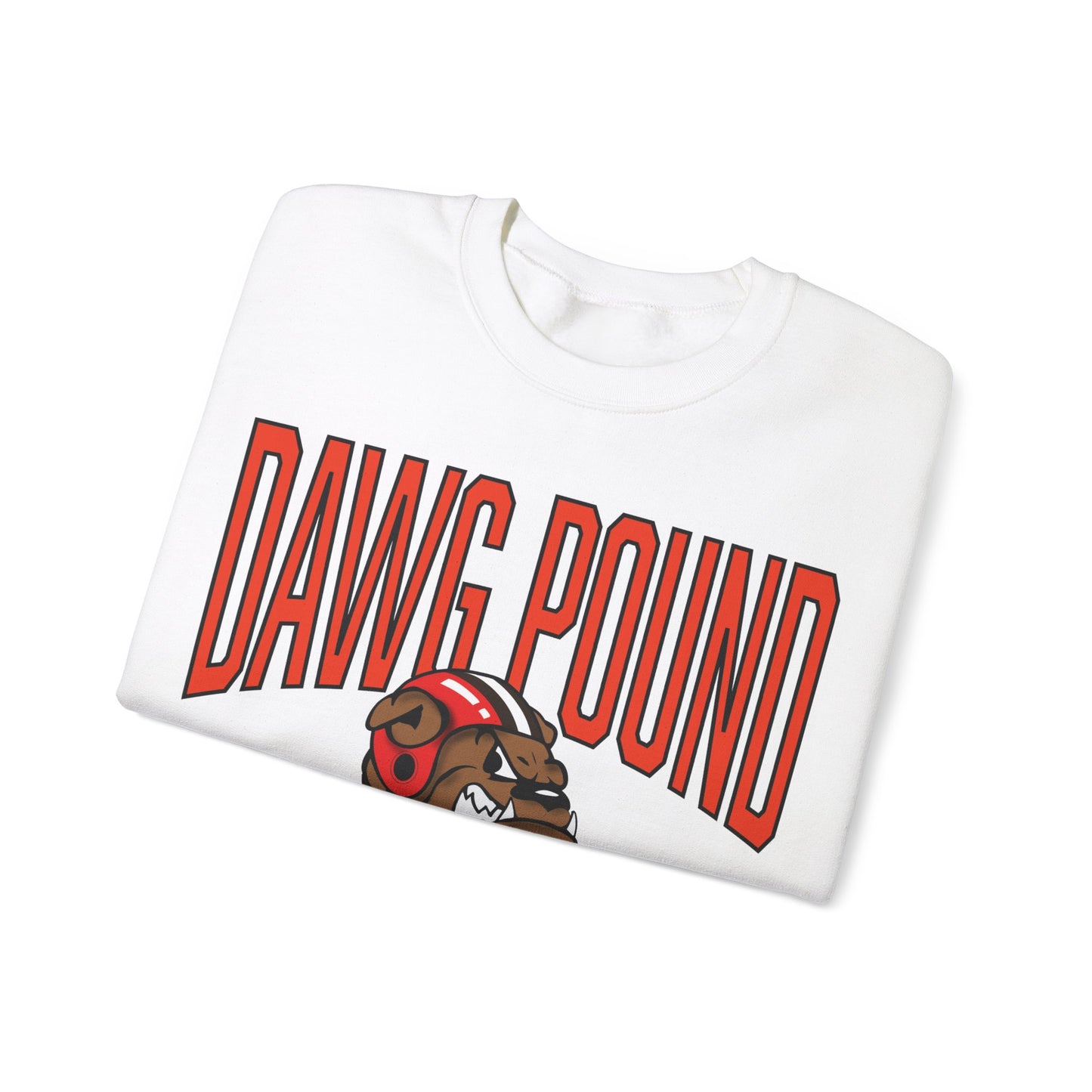 Cleveland Browns Dawg Logo Crewneck