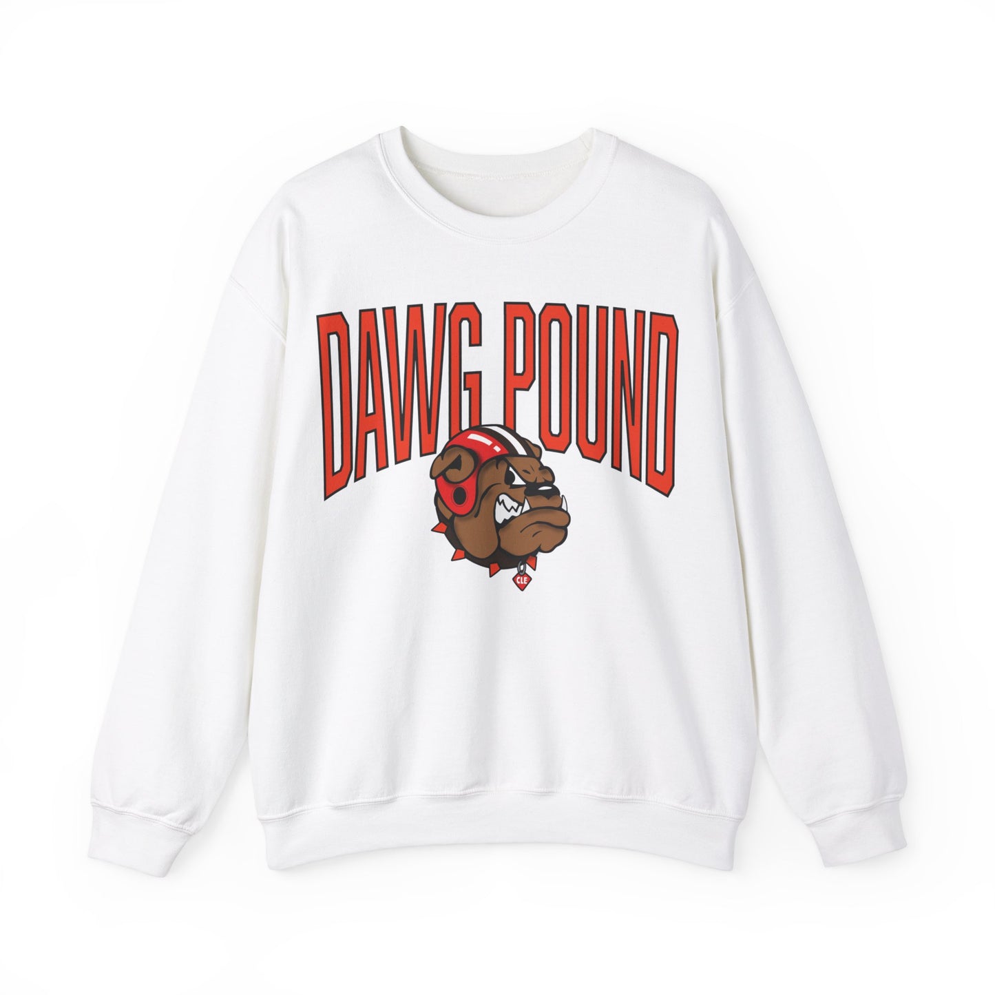 Cleveland Browns Dawg Logo Crewneck