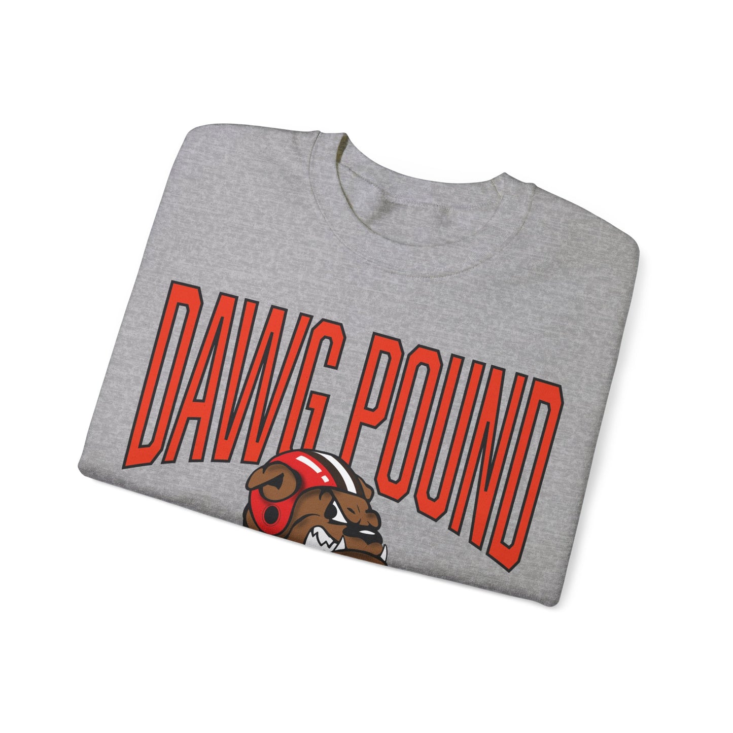 Cleveland Browns Dawg Logo Crewneck