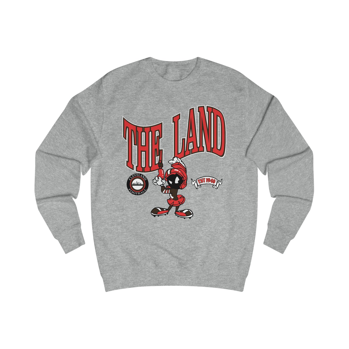 Cleveland Browns "The Land" Throwback Crewneck