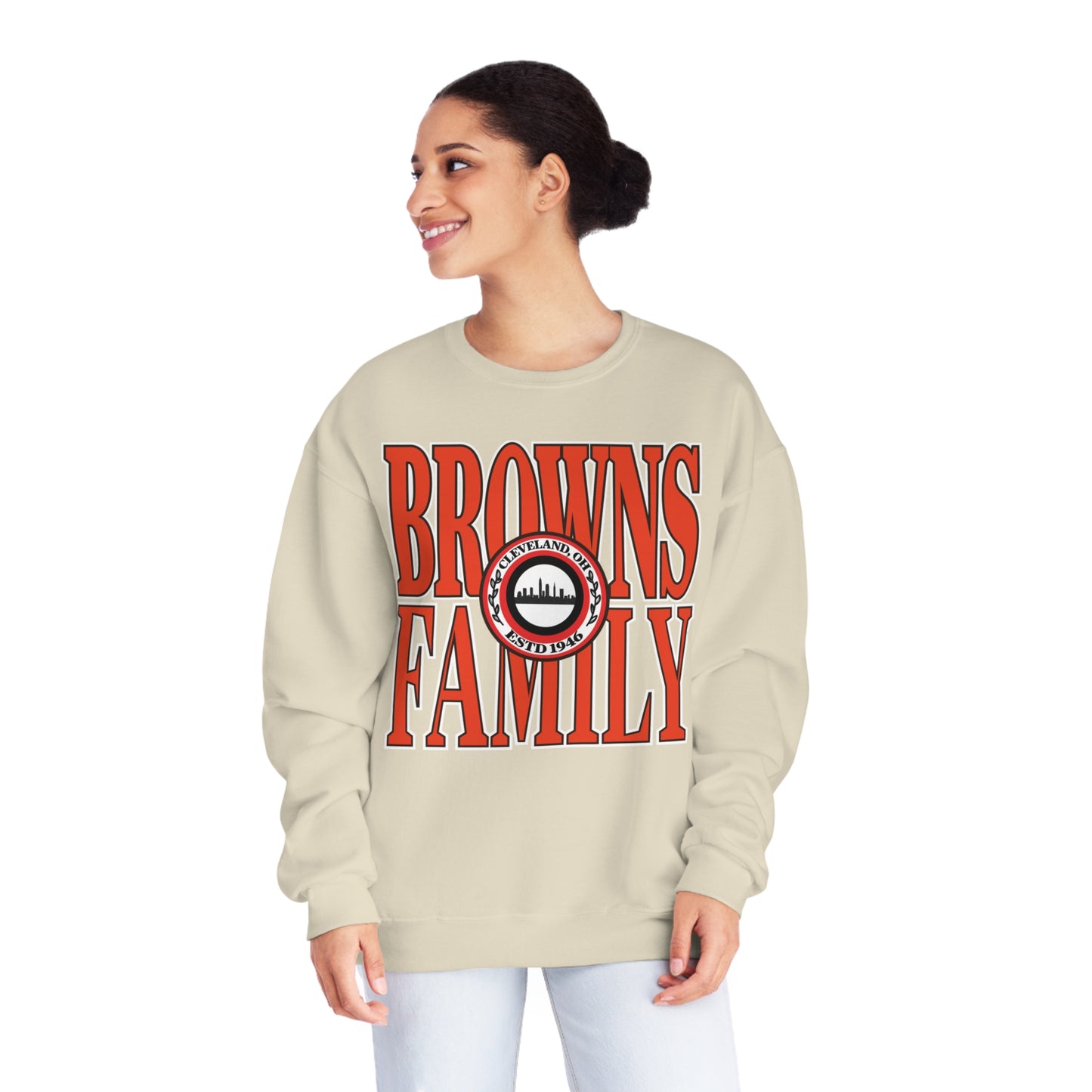 Cleveland Browns "Browns Family" Crewneck