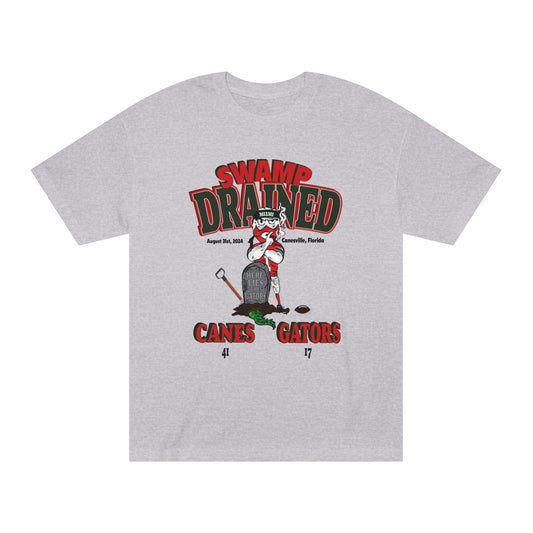 Miami Hurricanes "Swamp Drained" Rivalry Tee