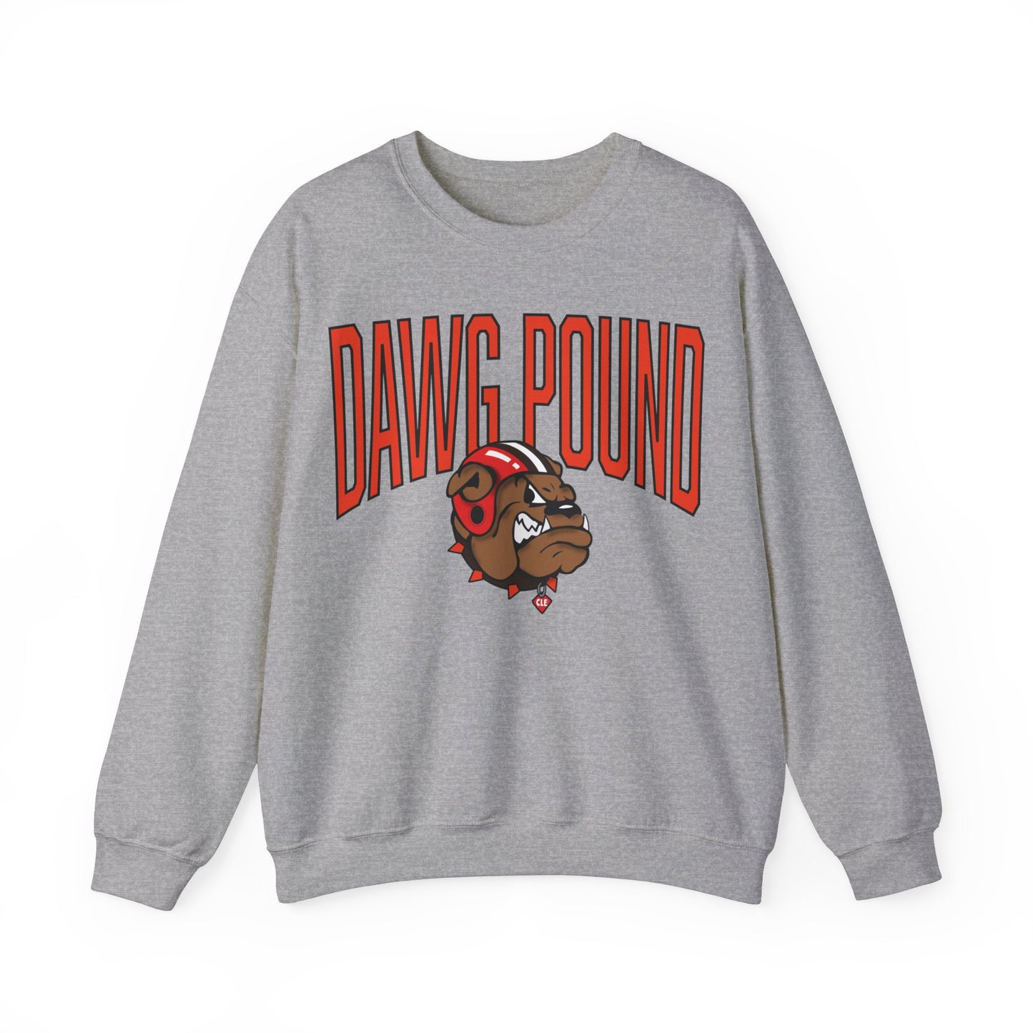 Cleveland Browns Dawg Logo Crewneck