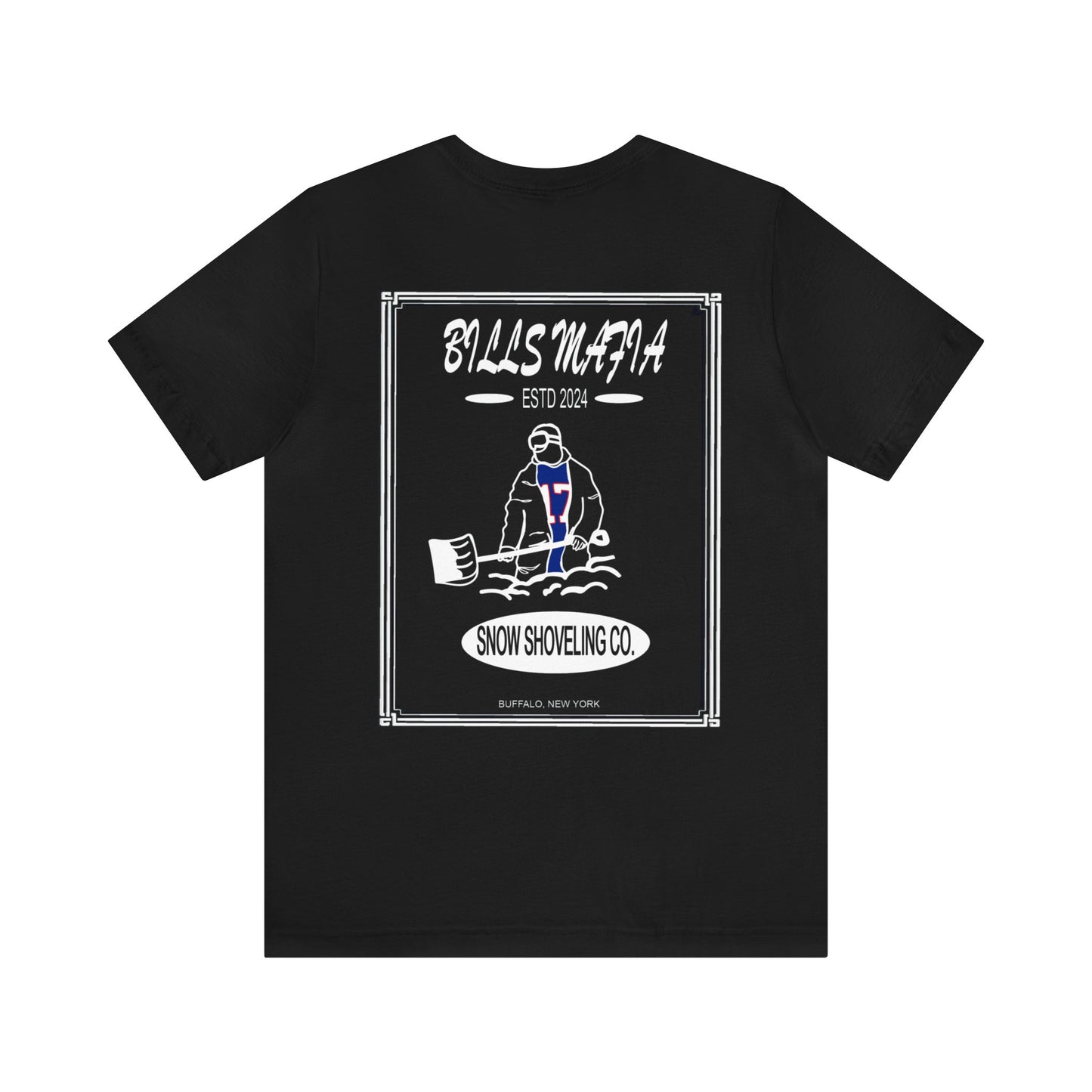 Buffalo Bills "Bills Mafia Snow Shoveling CO" T-Shirt