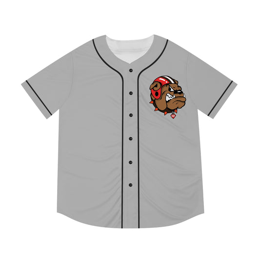 Cleveland Browns Dawg Button-Up Jersey (Grey)