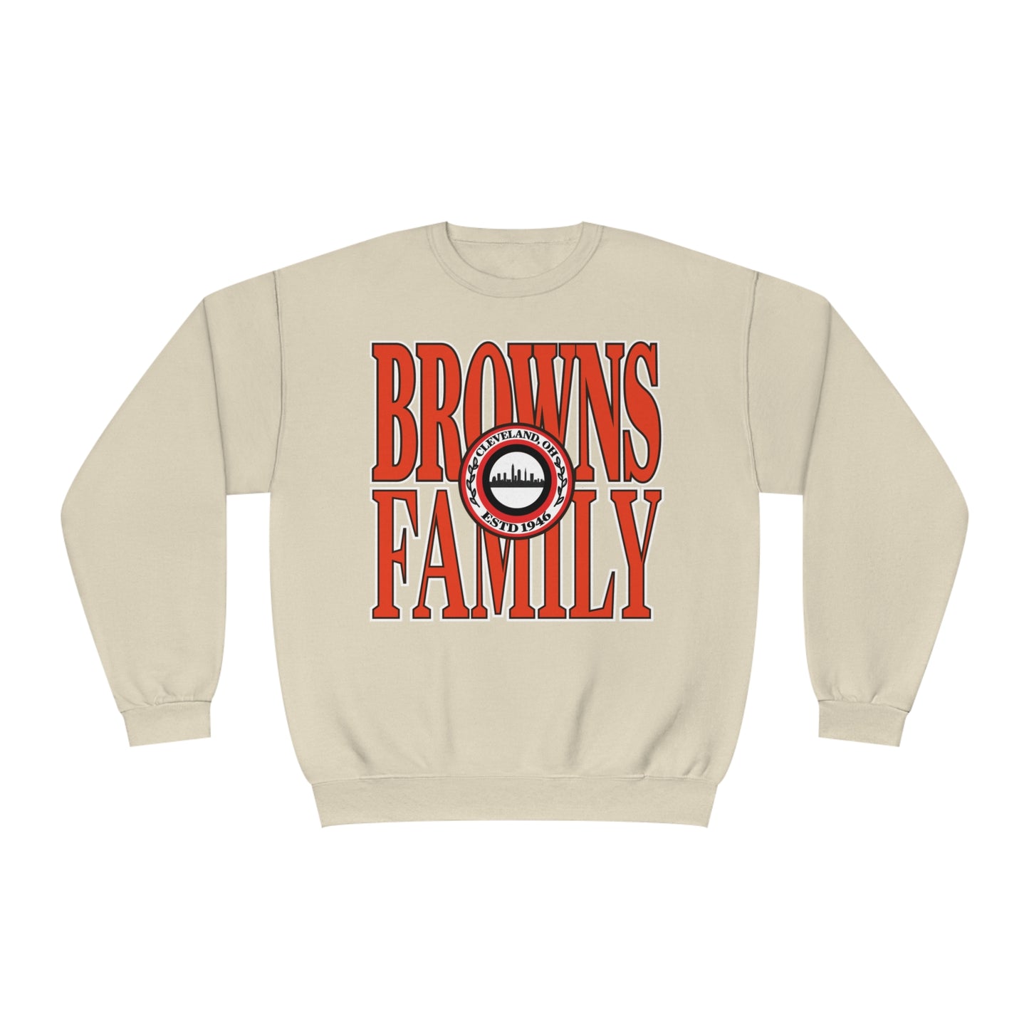 Cleveland Browns "Browns Family" Crewneck