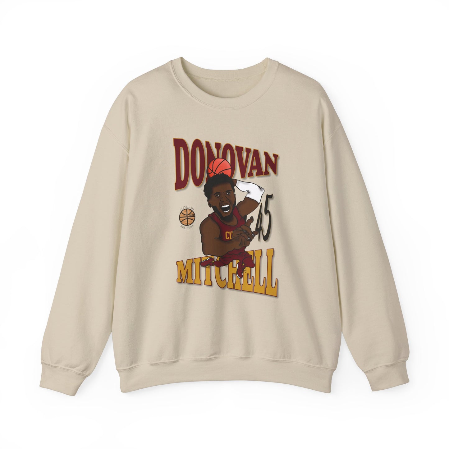 Cleveland Cavaliers Donovan Mitchell Crewneck