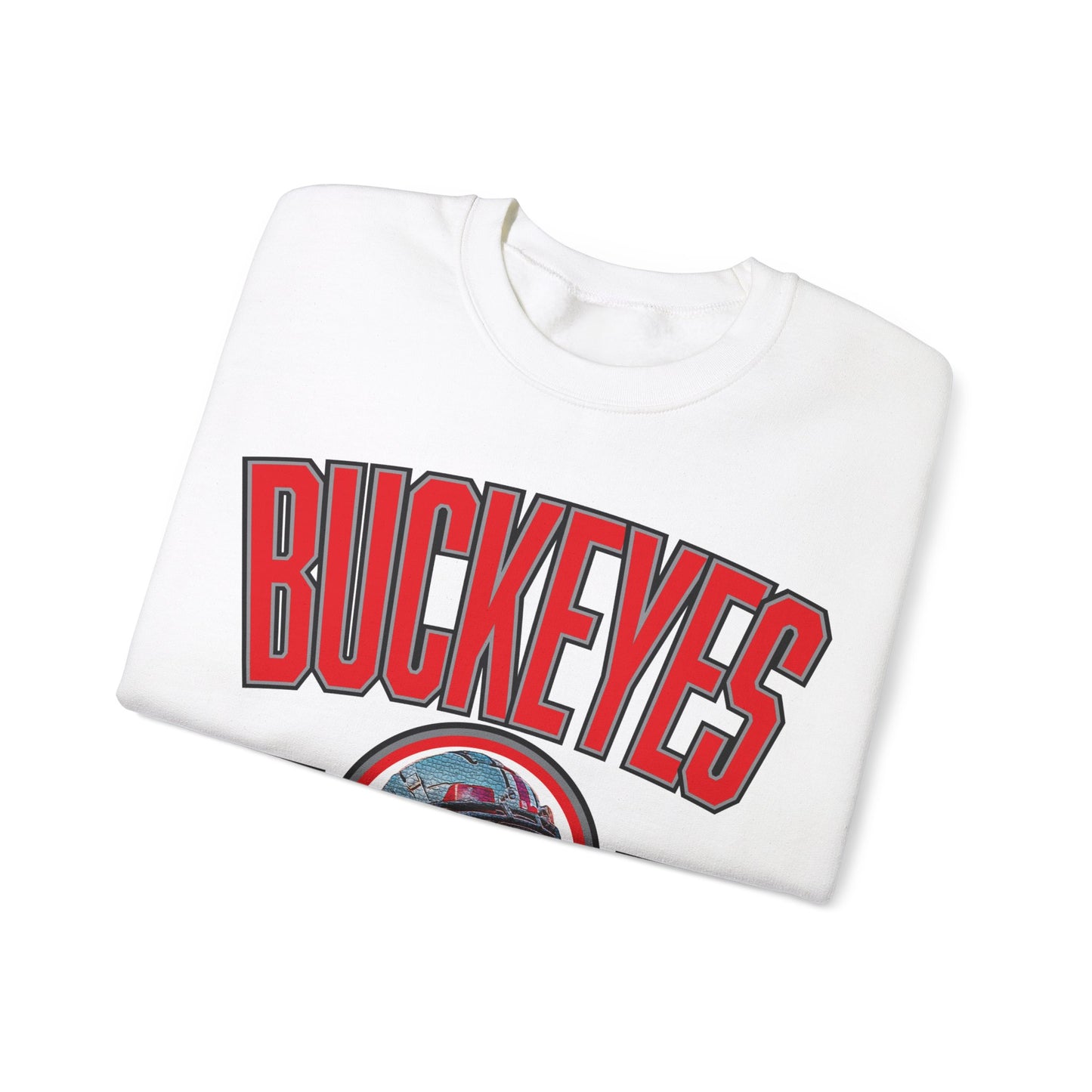 Ohio State Buckeyes Helmet Crewneck