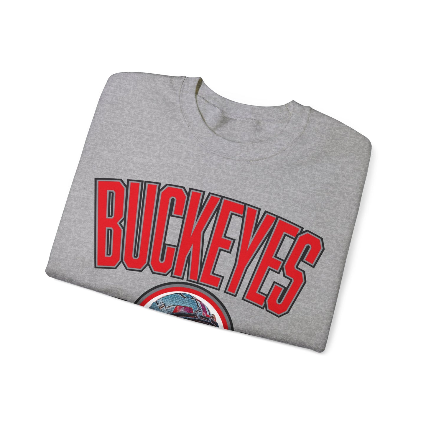 Ohio State Buckeyes Helmet Crewneck