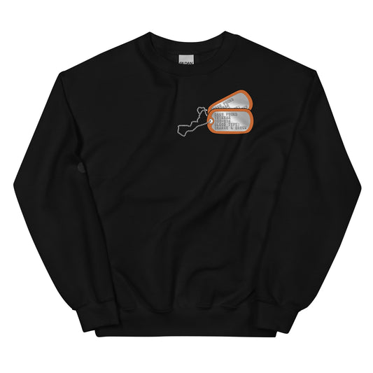 Browns "Dawg Pound Veteran" Military Tag Crewneck