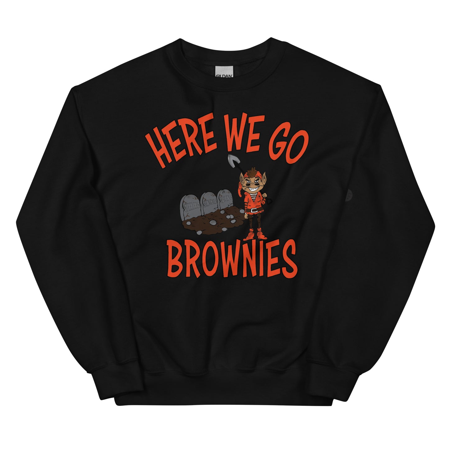 Browns "Brownie The Elf" Enemy Graveyard Crewneck