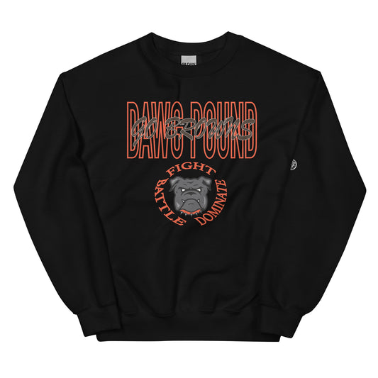 Browns "Fight Battle Dominate" Crewneck