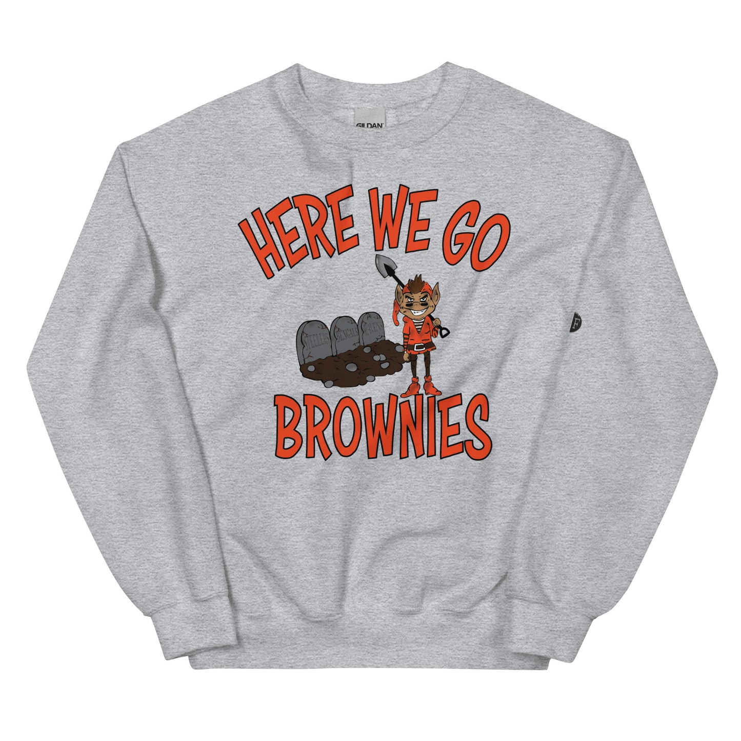 Browns "Brownie The Elf" Enemy Graveyard Crewneck