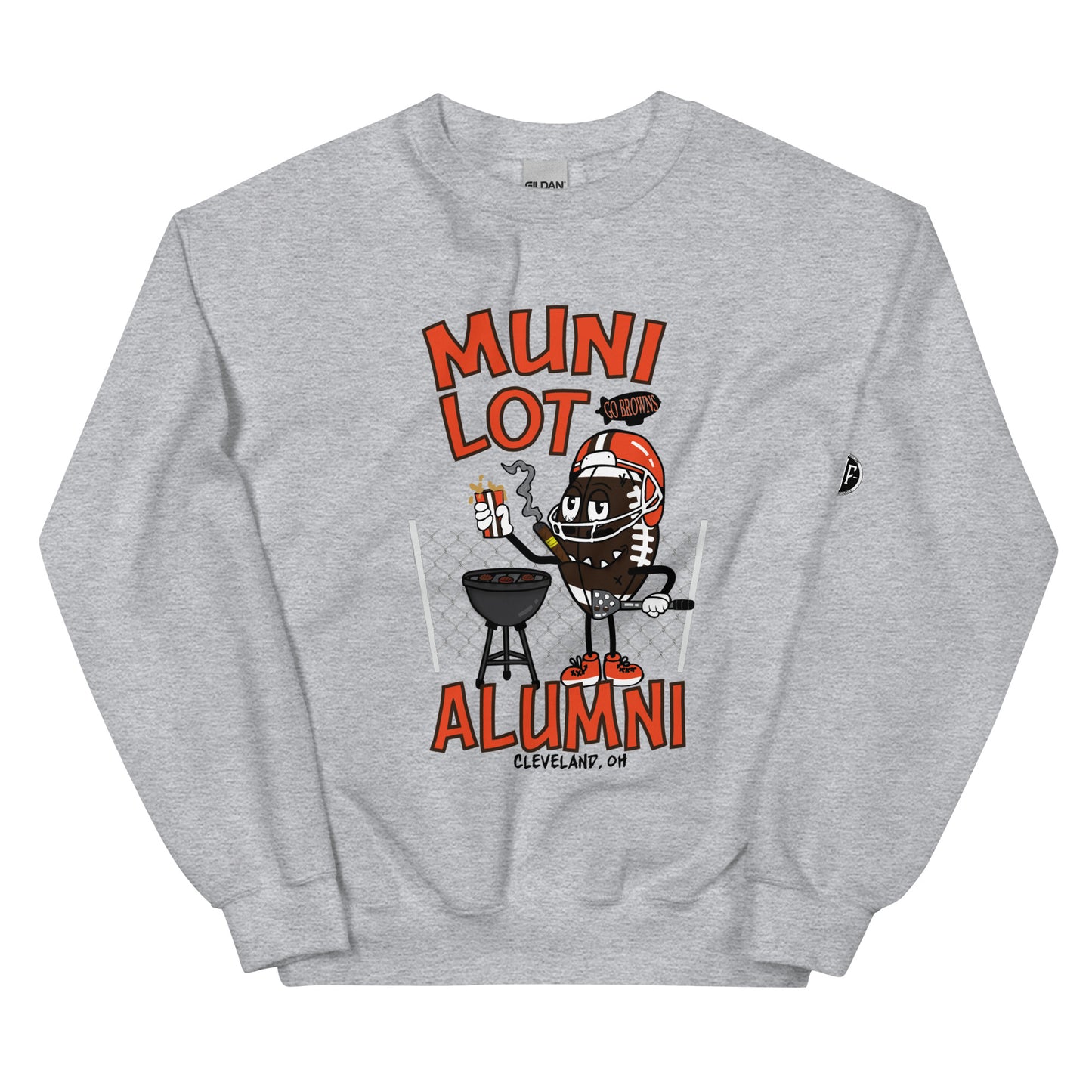 Browns "Muni Lot Alumni" Crewneck