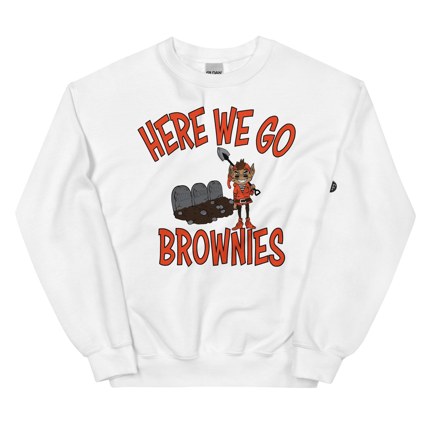 Browns "Brownie The Elf" Enemy Graveyard Crewneck