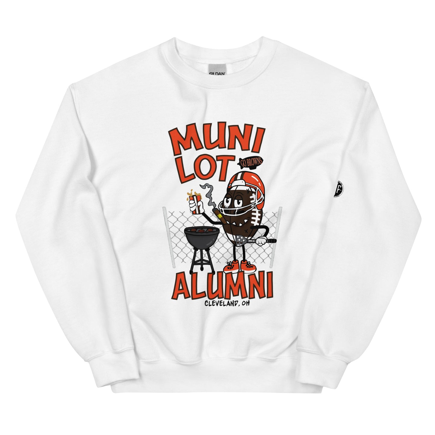 Browns "Muni Lot Alumni" Crewneck