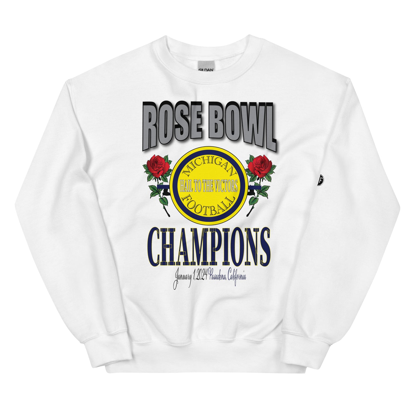 Michigan 2023 Rose Bowl Champions Crewneck