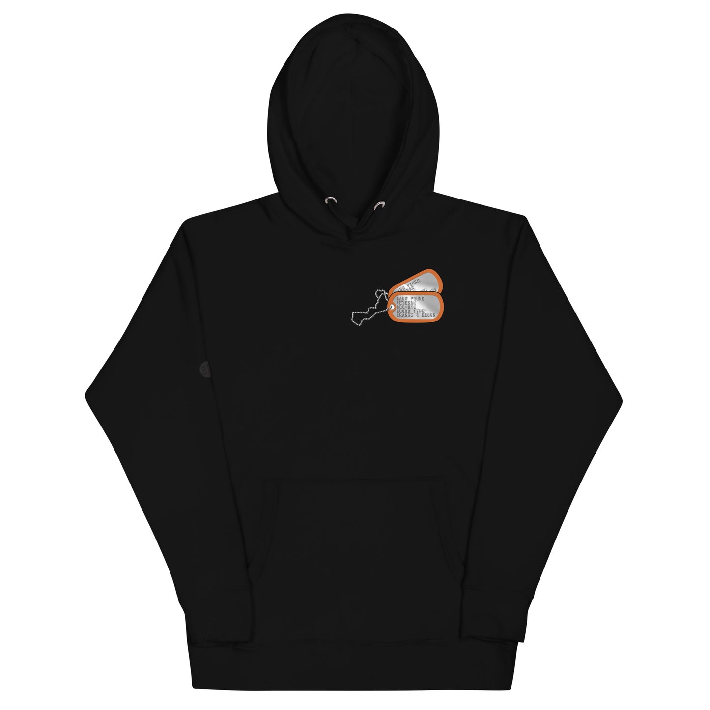 Browns "Dawg Pound Veteran" Military Tag Hoodie