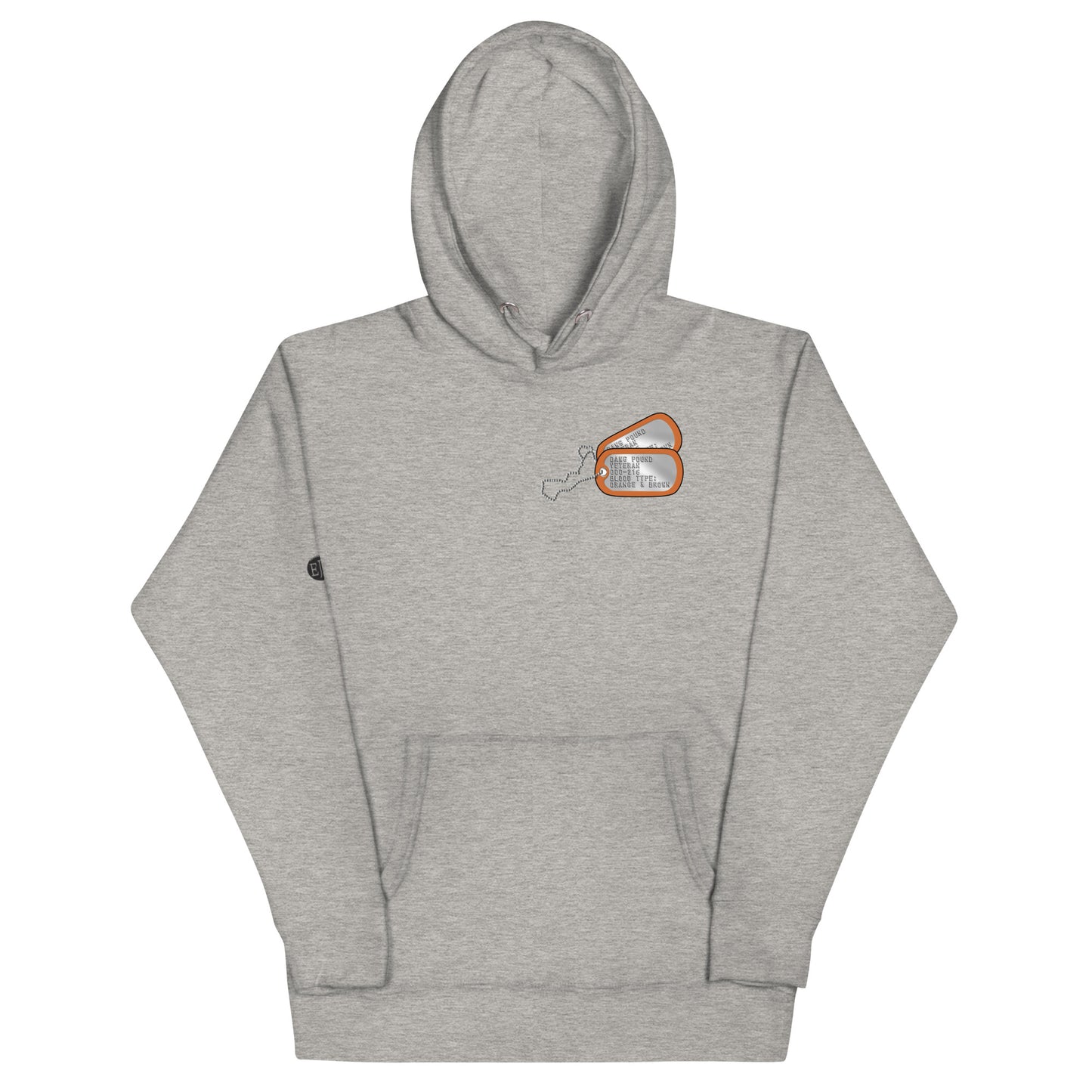 Browns "Dawg Pound Veteran" Military Tag Hoodie