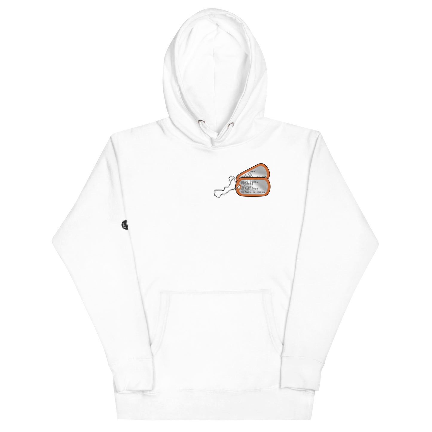 Browns "Dawg Pound Veteran" Military Tag Hoodie