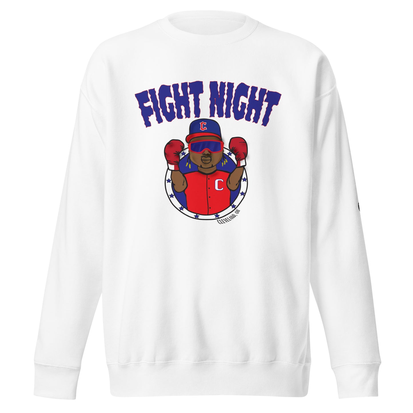 Jose Ramirez Cleveland Guardians "Fight Night" Crewneck