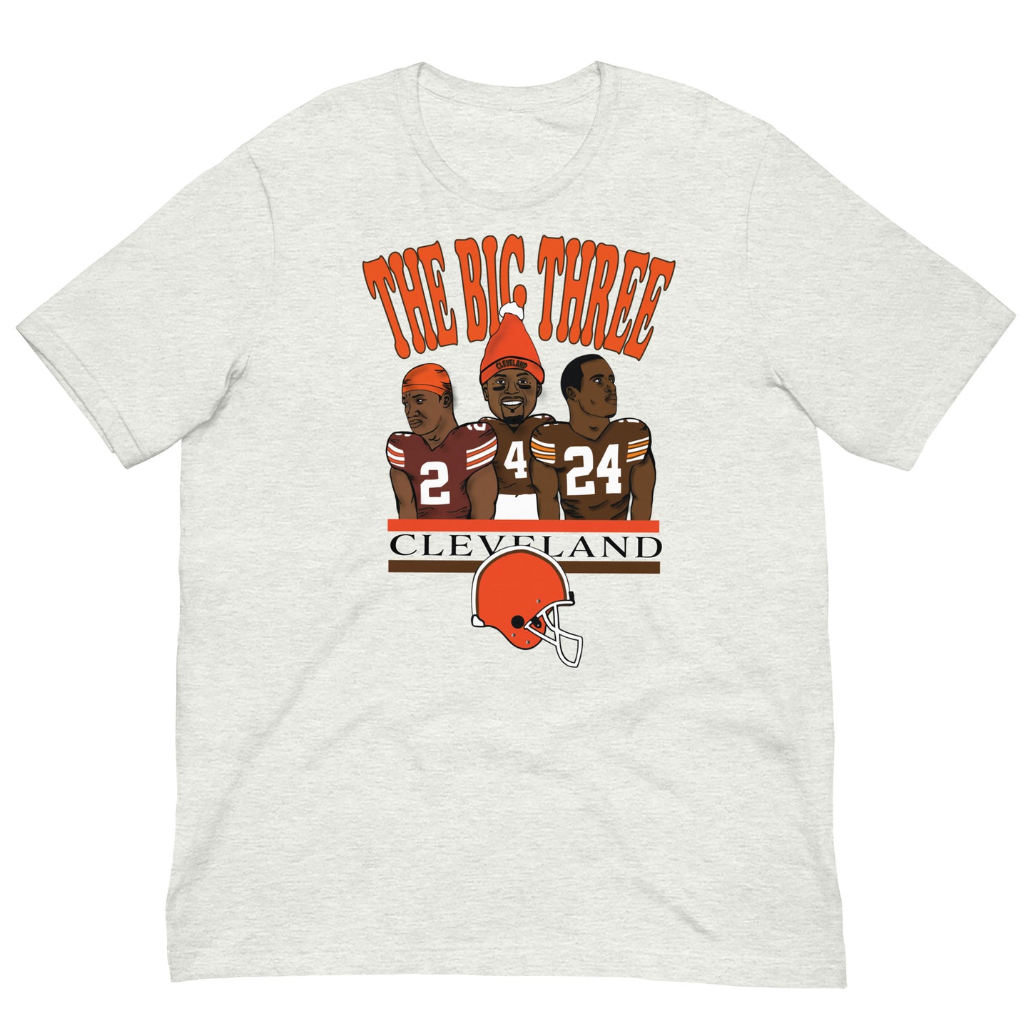 Browns Cooper, Watson, Chubb "Big Three" T-Shirt