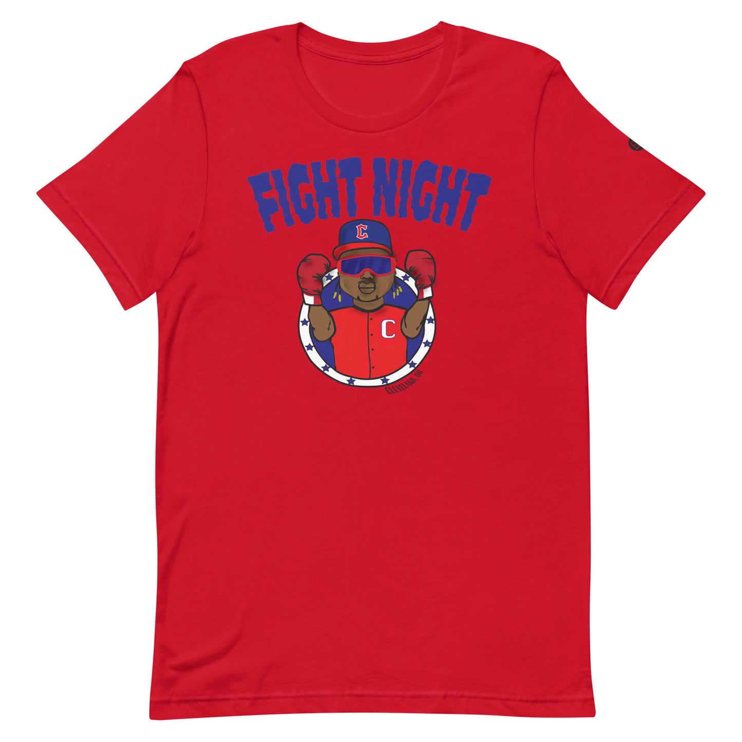 Jose Ramirez Cleveland Guardians "Fight Night" T-Shirt