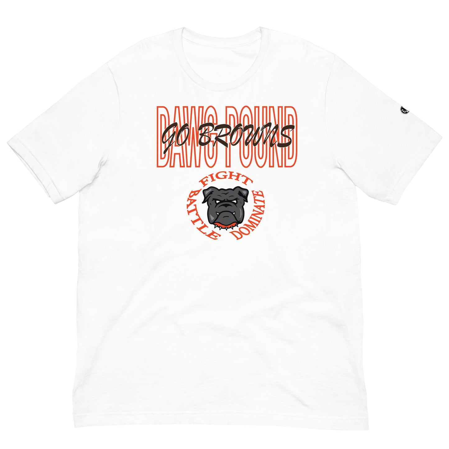 Browns "Fight Battle Dominate" T-Shirt