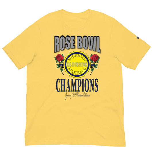 Michigan 2023 Rose Bowl Champions T-Shirt